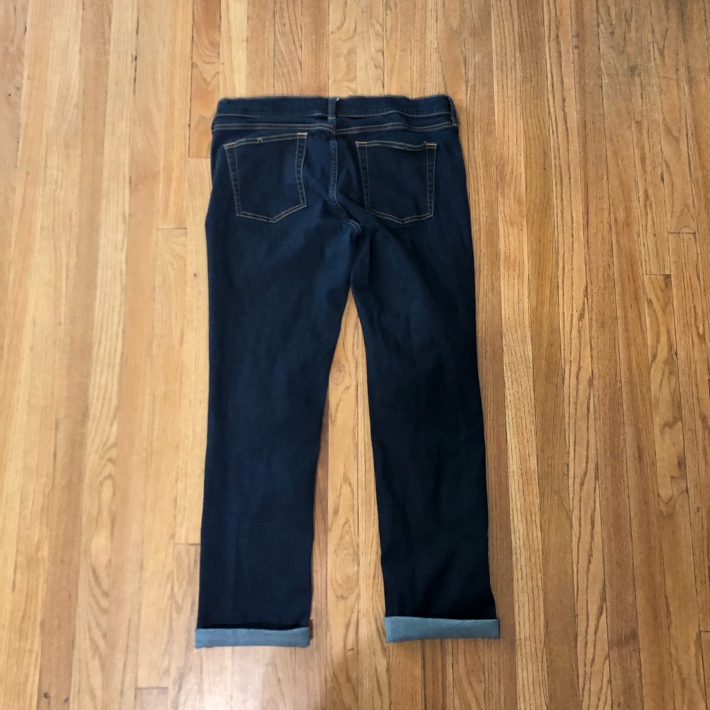 Navy blue jeans